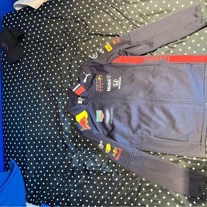 Puma Black and Gray Jacket Label Detail